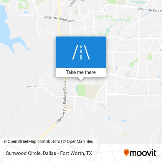 Sunwood Circle map