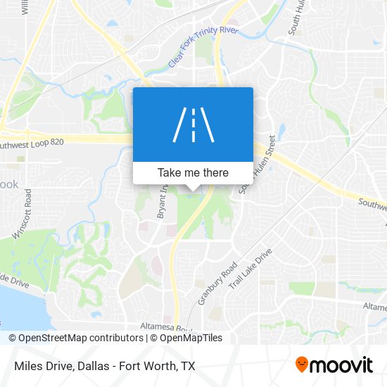 Mapa de Miles Drive