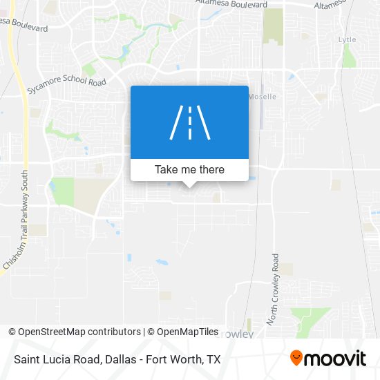 Saint Lucia Road map
