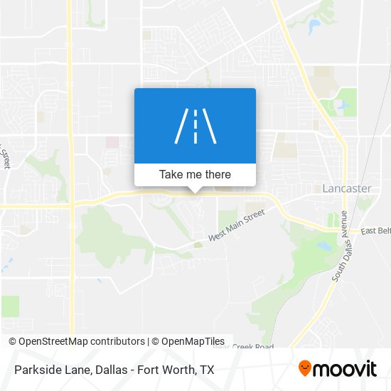 Mapa de Parkside Lane