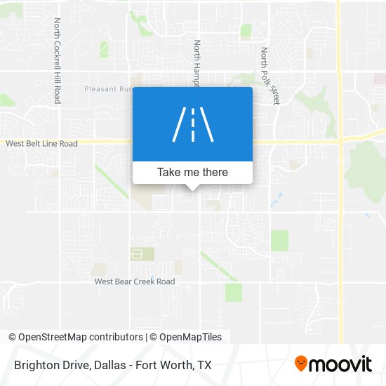 Mapa de Brighton Drive