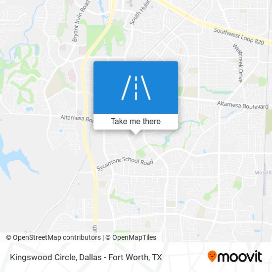 Mapa de Kingswood Circle