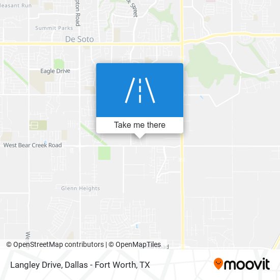 Langley Drive map