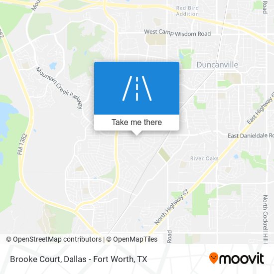 Brooke Court map