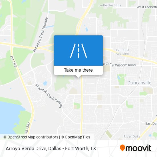 Mapa de Arroyo Verda Drive
