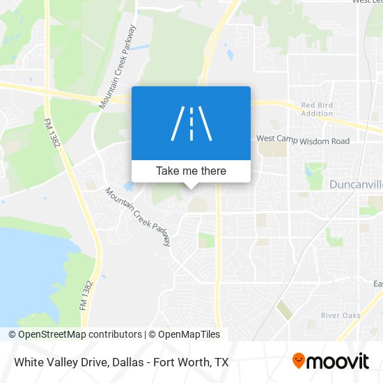 White Valley Drive map