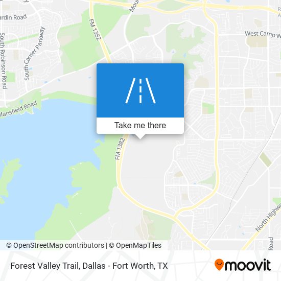 Forest Valley Trail map