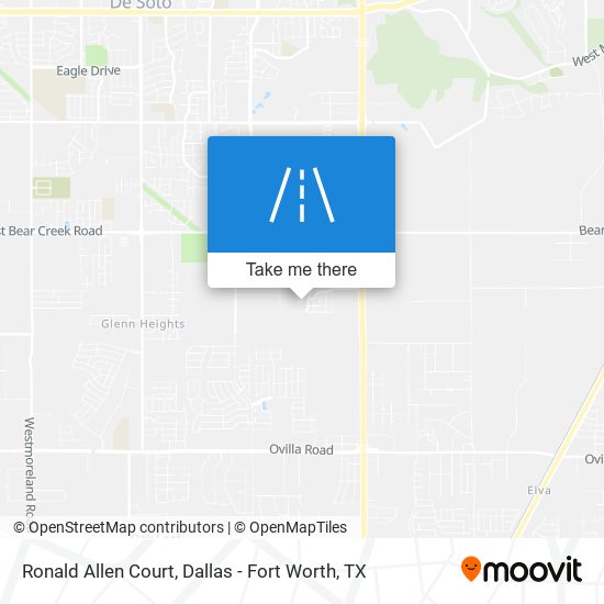 Ronald Allen Court map