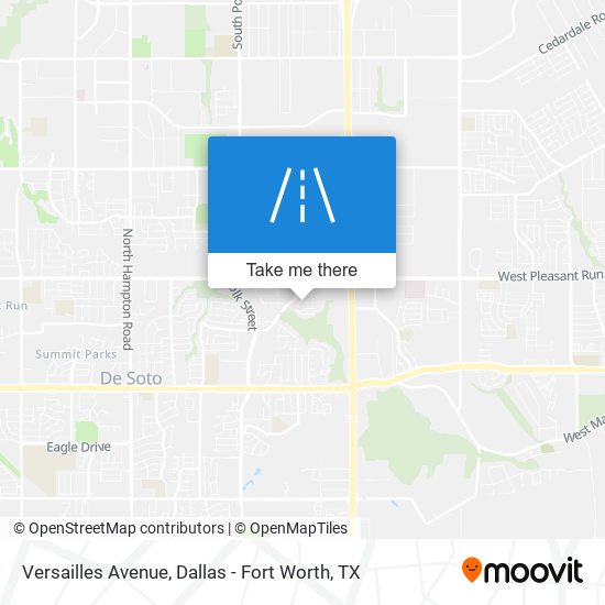 Versailles Avenue map