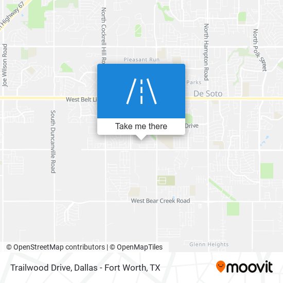 Trailwood Drive map