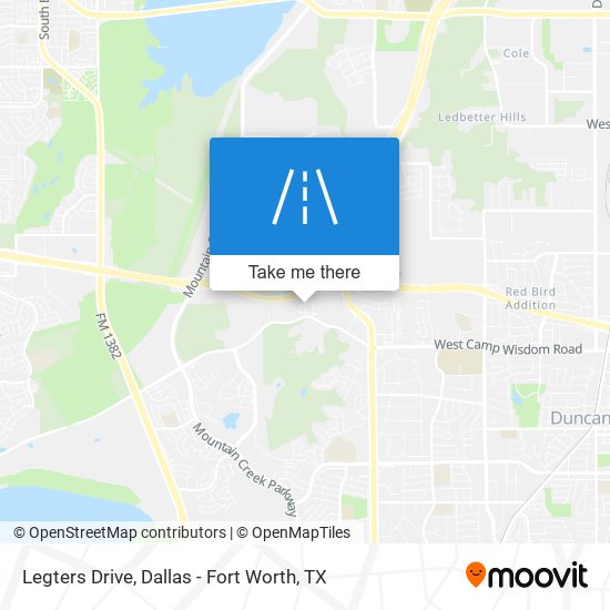 Mapa de Legters Drive
