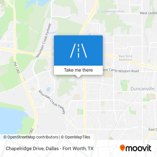 Mapa de Chapelridge Drive
