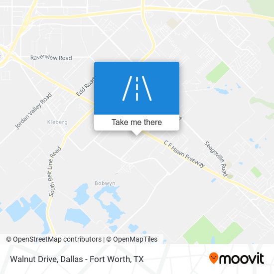 Walnut Drive map