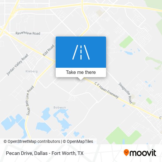 Pecan Drive map