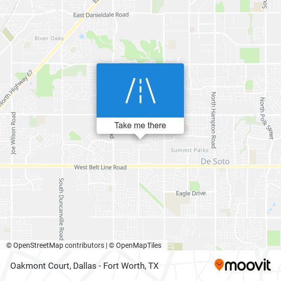 Oakmont Court map