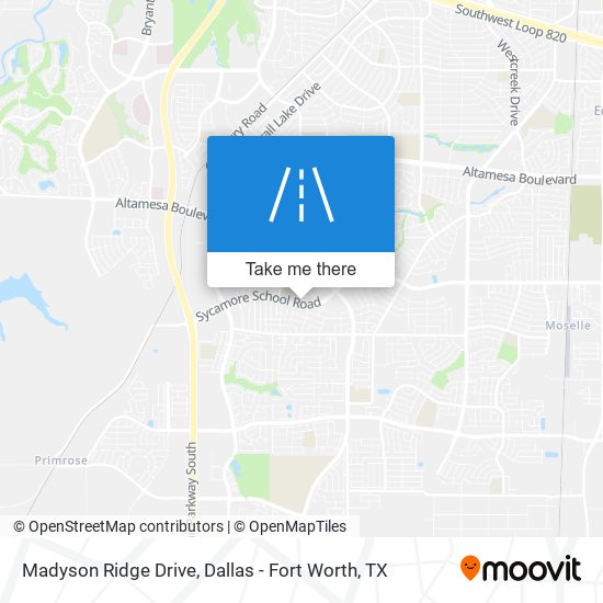 Madyson Ridge Drive map