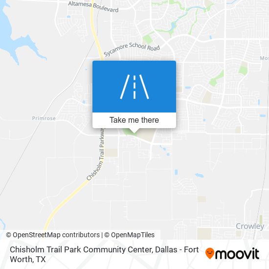 Mapa de Chisholm Trail Park Community Center
