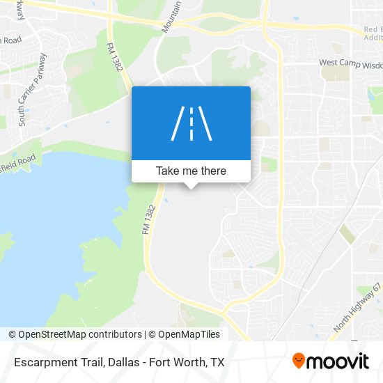 Escarpment Trail map