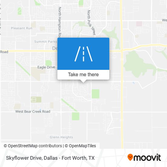 Skyflower Drive map