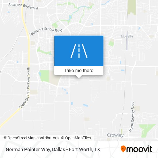 German Pointer Way map
