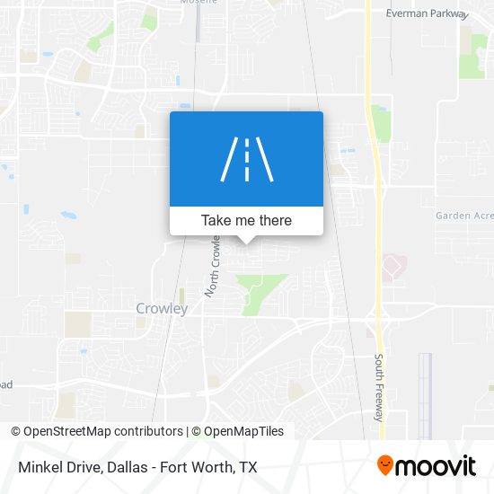 Minkel Drive map