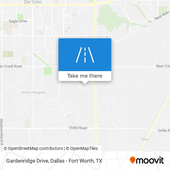 Mapa de Gardenridge Drive