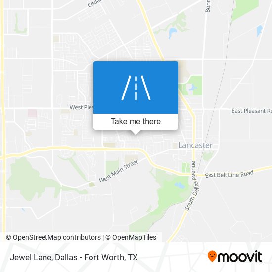 Jewel Lane map