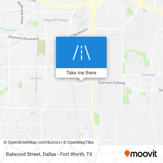 Balwood Street map