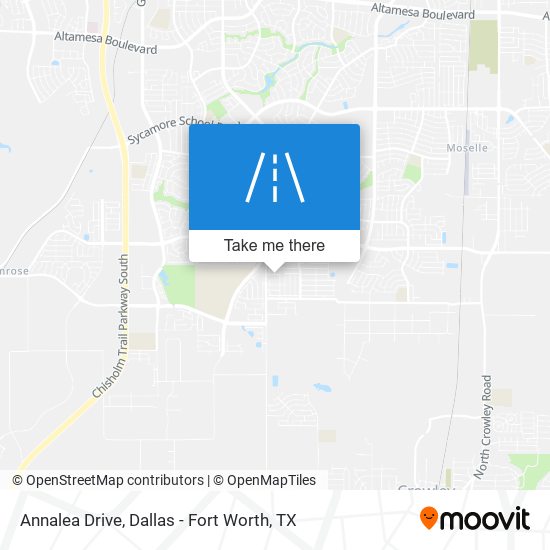 Annalea Drive map