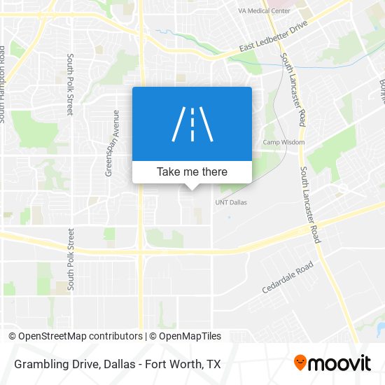 Grambling Drive map