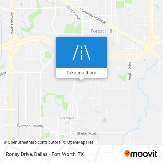 Ronay Drive map
