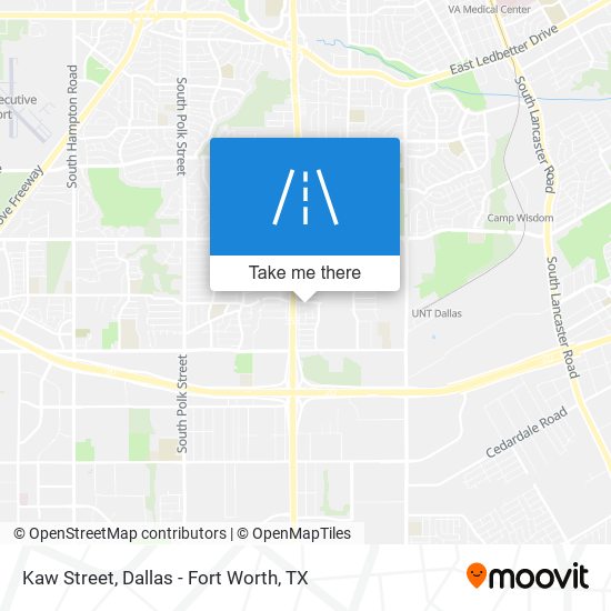 Mapa de Kaw Street