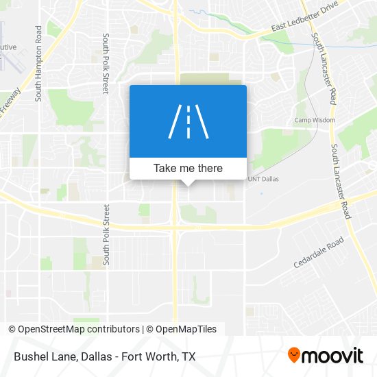 Mapa de Bushel Lane