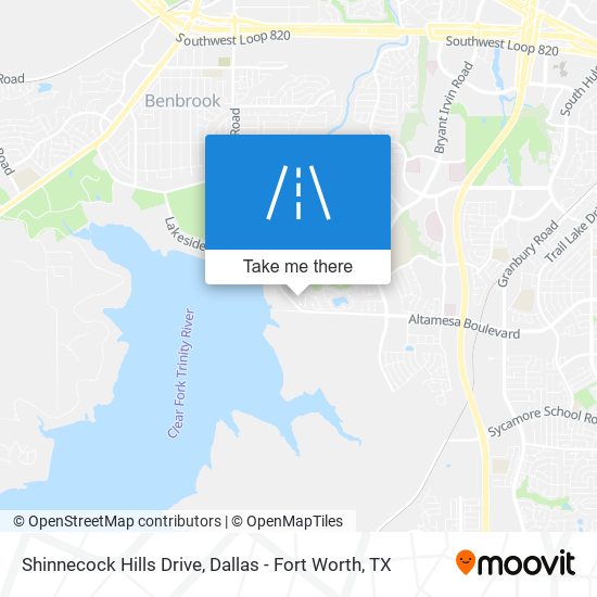 Shinnecock Hills Drive map