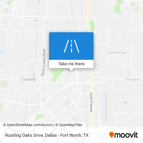 Rustling Oaks Drive map