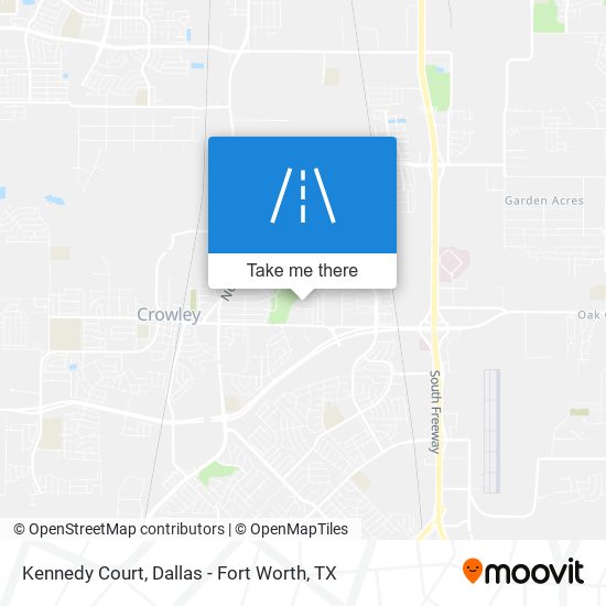 Mapa de Kennedy Court