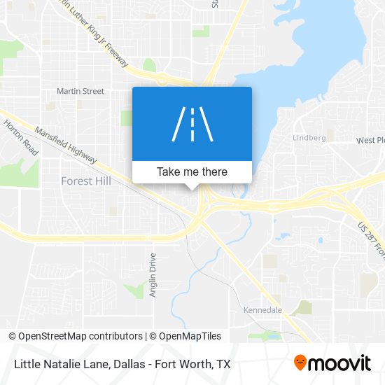 Mapa de Little Natalie Lane