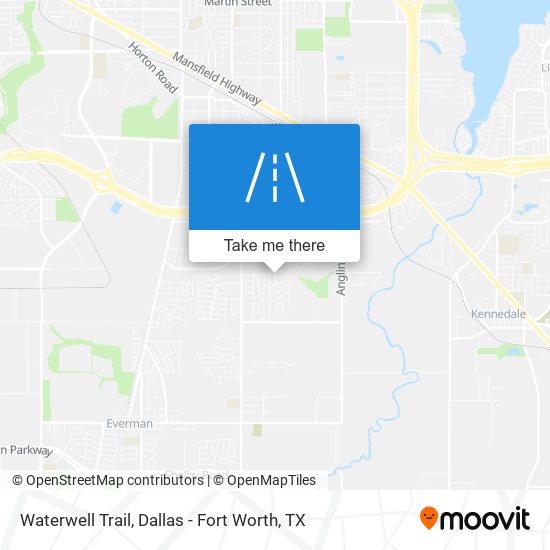 Waterwell Trail map