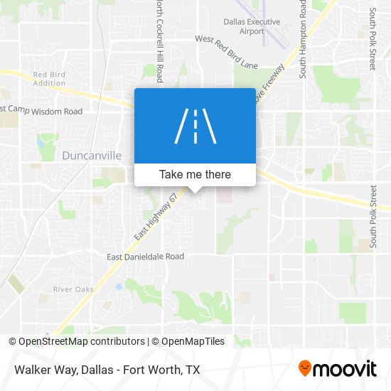 Walker Way map