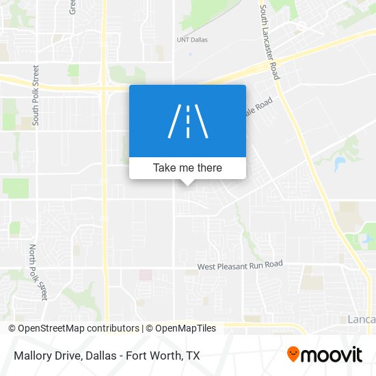Mapa de Mallory Drive