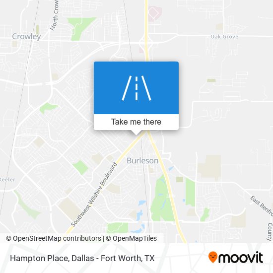 Mapa de Hampton Place