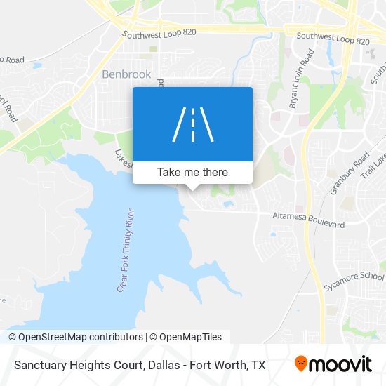 Sanctuary Heights Court map