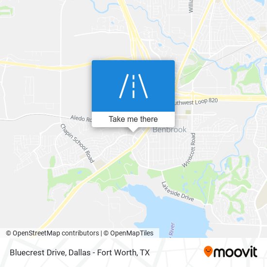 Bluecrest Drive map
