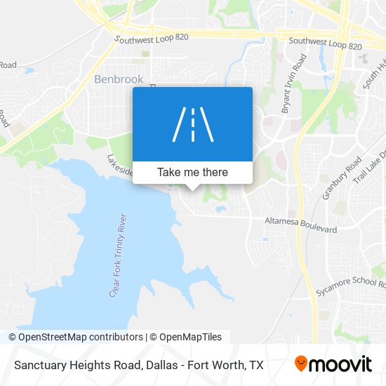 Sanctuary Heights Road map
