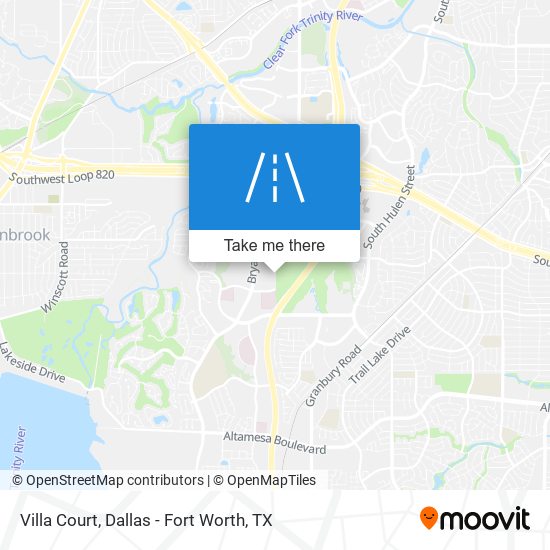 Villa Court map