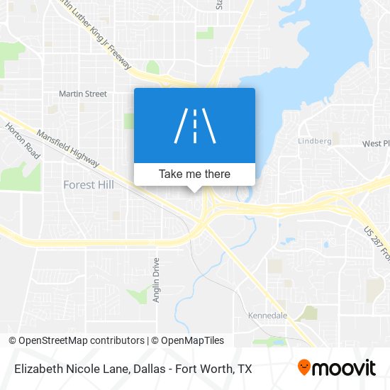 Elizabeth Nicole Lane map