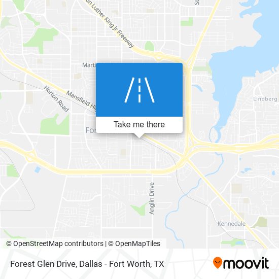 Mapa de Forest Glen Drive