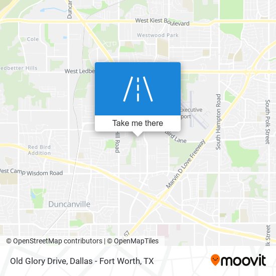 Mapa de Old Glory Drive