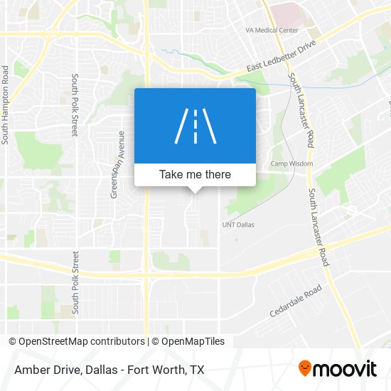 Mapa de Amber Drive