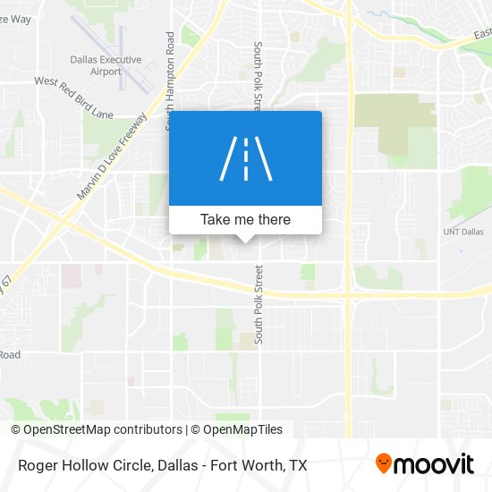Roger Hollow Circle map
